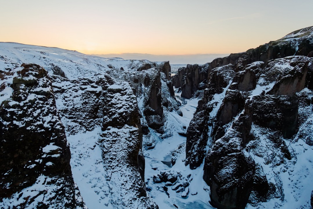 Fjaðrárgljúfur, Thingvellir National Park, Iceland